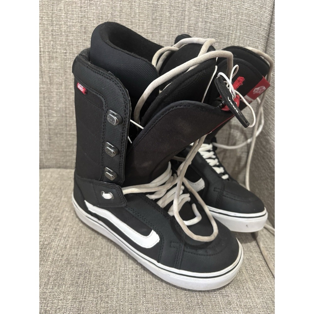 VANS Hi Standard OG Men's Ultracush Snowboard Boots Black White Sz 9 M